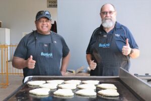 Buslink BBQ Colin Majid Ross Robertson