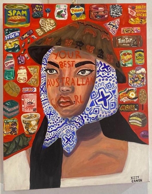 Izzys Art Aust Girl