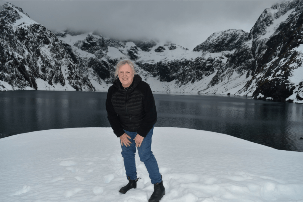 Kim Travelling Around The South Island Of New Zealand