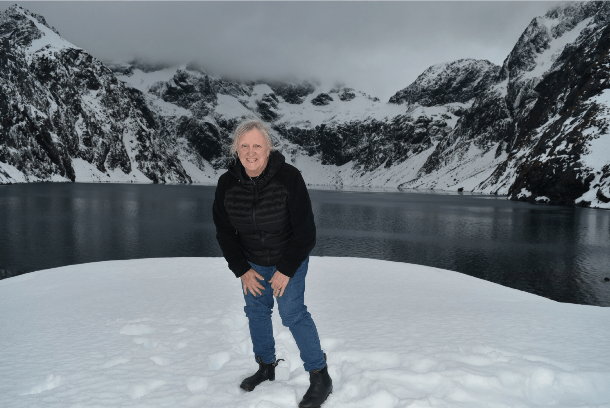 Kim Travelling Around The South Island Of New Zealand