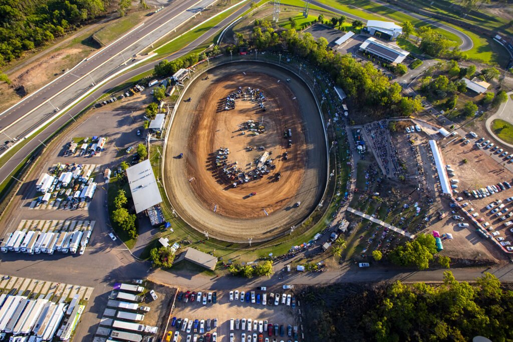 Northline Speedway Darwin, 2021 Chariots of Thunder event. Photo by Nakita Pollock Photography.