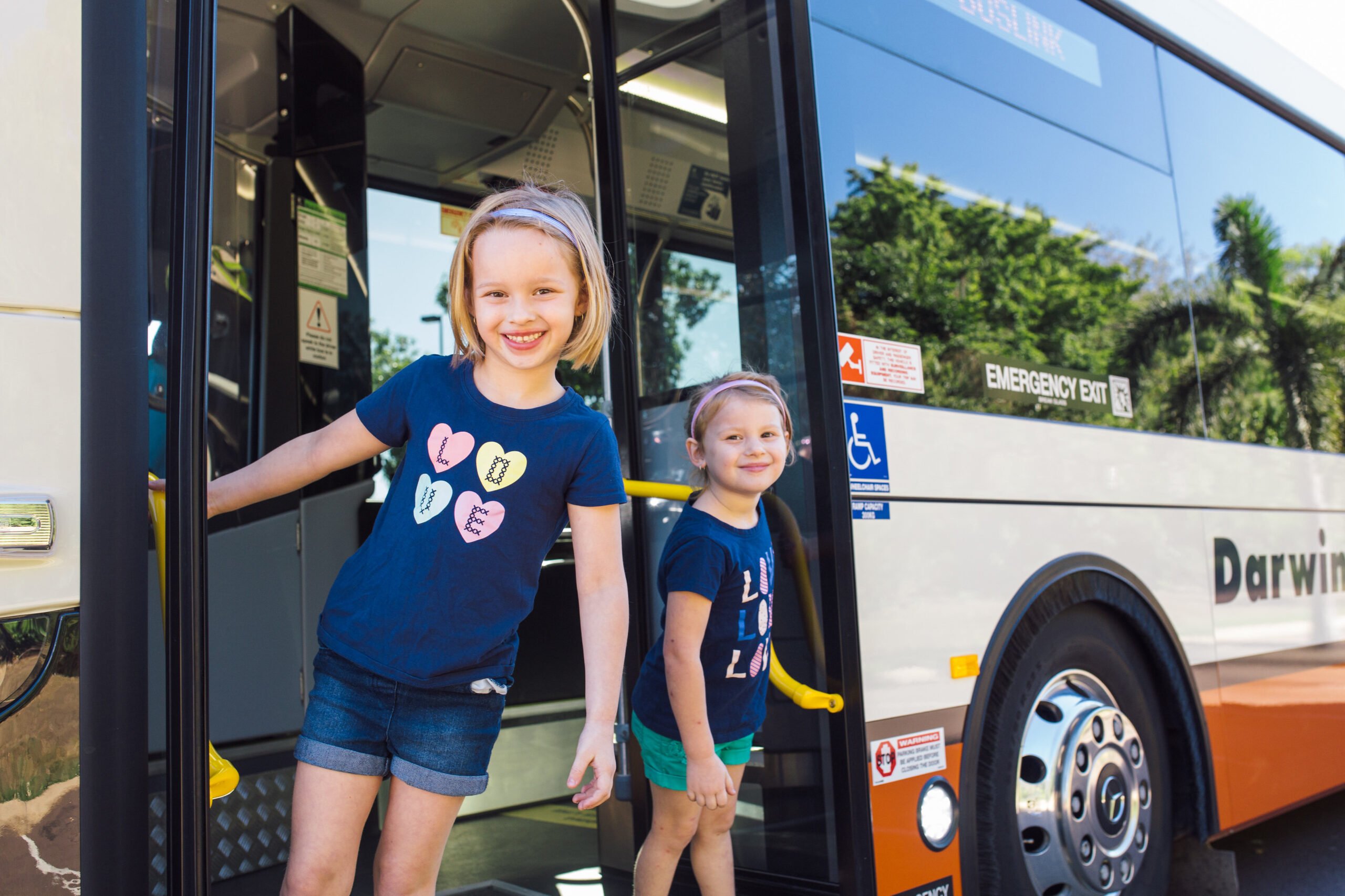Kids Getting Aboard