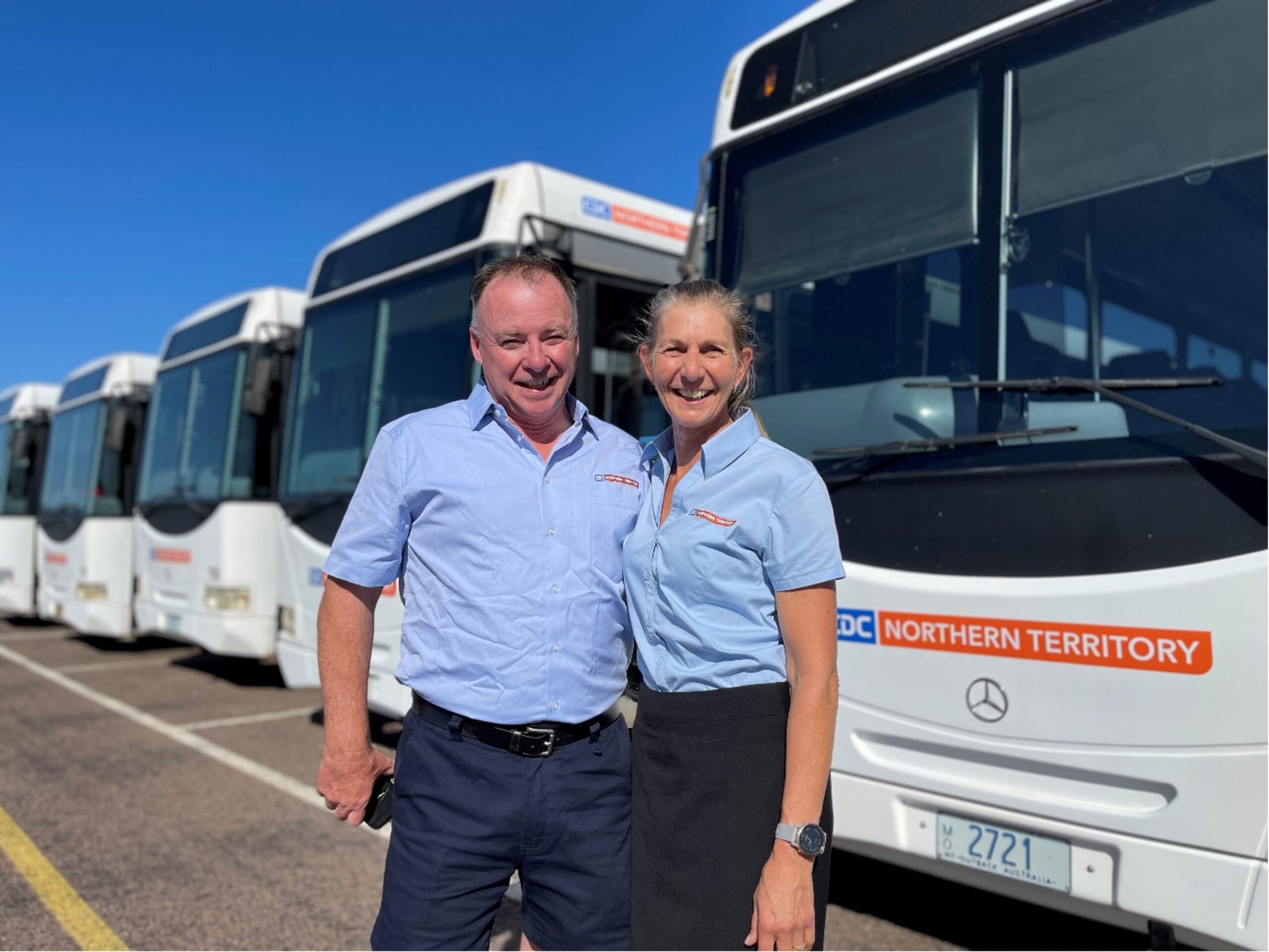 Dean And Debra Watchorn At CDC’s Berrimah Depot In Darwin